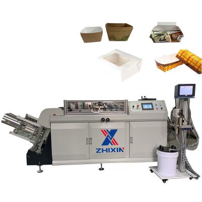 China High Speed ​​Automatic Food Paper Box Making Food Cartoner Plant for sale