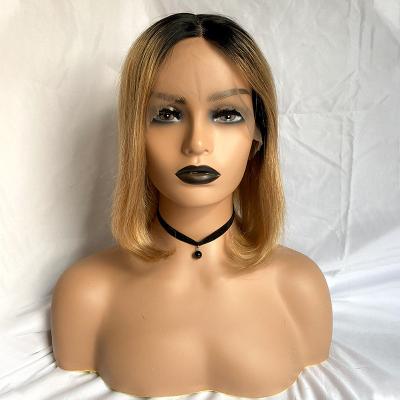 China Natural Soft Short Hair Pixie Cut Lace Front Bob Wigs Virgin Brazilian Human Straight Hair Lace Front Wig for sale