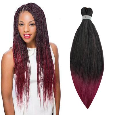 China U-tip Hair Long Pre Stretched Easy Expression Braid Hair Attachment Braid Extensions Ultra For Braids for sale