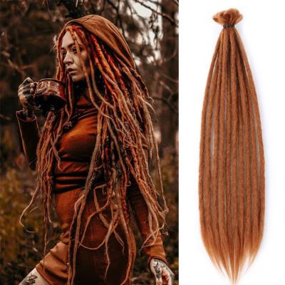 China Synthetic Handmade Dreadlocks Crochet Hair Synthetic Dread Locks Crochet Hair Extensions 20 Inch 7g Raggae Synthetic Handmade Dreadlocks Hair for sale