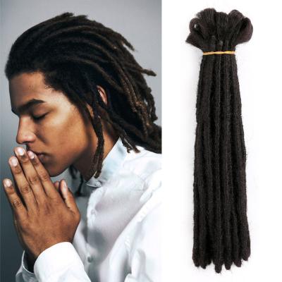 China 100% Remy Human Hair Locs Full Dreadlocks Hair Extension Handmade Unprocessed Permanent Dreadlocks Extensions for sale