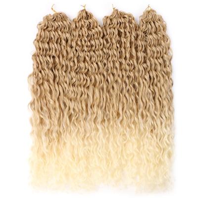 China Loose Water Wave Crochet Hair Synthetic Crochet Hair Freetress Water Wave Hair Extension Water Wave Crochet Braiding Loose Braids for sale