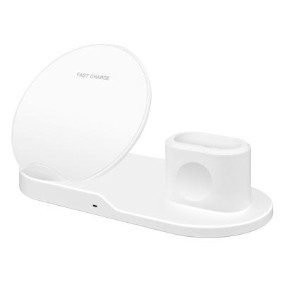 China Mobile phone source manufacturer HEITUO hot sale wireless charger 3 in 1 dock fast charging station for sale