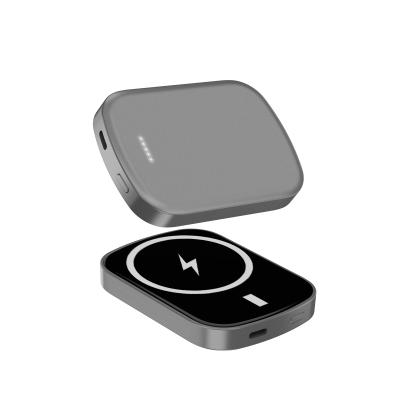 China Fast charging support send free samples HEITUO hot seller wireless power bank magnetic power bank wireless charger for sale