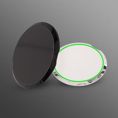 China Qi Wireless Charger Receiver 2022 New Qi Multi Zinc Alloy 2 In 1 Wireless Charger Fit For Iphone Android Phone Earphone Wireless Charging Fast for sale