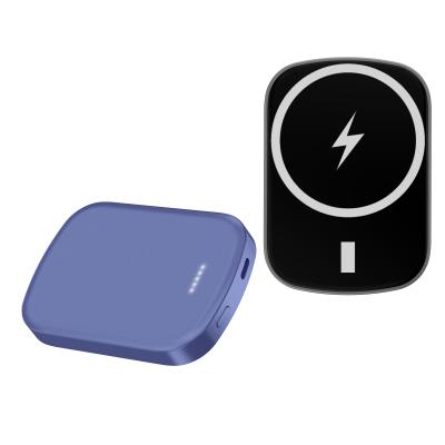 China 2022 Fast Charging Support 10000mah Wireless Power Bank Portable Wireless Charger New With Its Own Multi-USB Port Mobile Fast Charging for sale