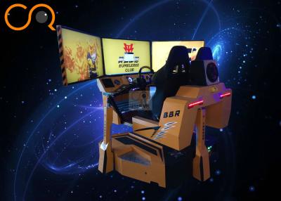 China Simulator van het hoge Resolutie de Virtuele Autorennen, Virtuele Werkelijkheids Drijfsimulator Te koop