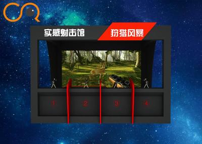 China Commercial Multi - Players Virtual Reality Motion Simulator With 55 Inch Screen for sale