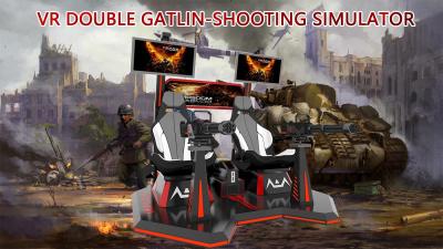 China All In One Virtual Reality Shooting Simulator 1.6kw with metal / plastic Material for sale