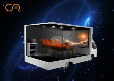 China Professional Truck 5D Cinema Equipment 220/ 380V With 2200W Power for sale