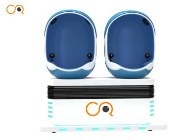 China Interactive 9D VR Cinema seats / Egg machine Simulator With 1 Year Warranty for sale