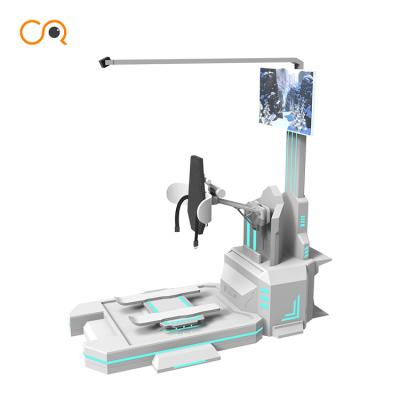 Cina Macchina dinamica del simulatore dello sci di VR con l'ente a 10 pollici vetroresina/del touch screen in vendita