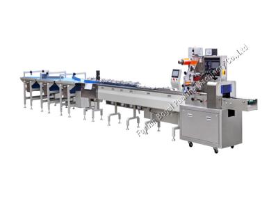 China Automatic Biscuit Packing Machine / Food Packing Line For Cheese Block Sachet for sale