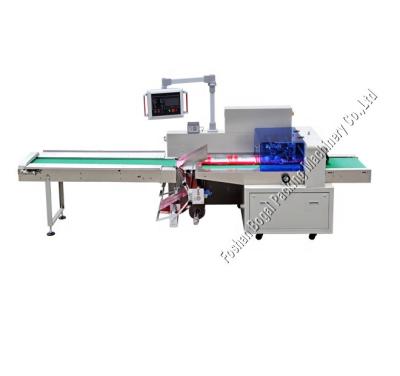 China Lavash Pan Fried Sesame Cake Packaging Machine three Servo Motor Multi Function for sale