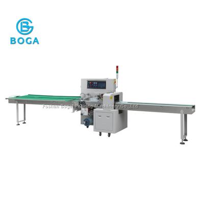 China 60HZ Flow Wrap Packing Machine / Rotary Aluminium Rod Servo Packing Machine for sale