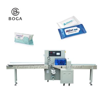 Chine BG-250X automatic pouch packing machine SS304 rotary flow wet tissue packaging machine factory à vendre