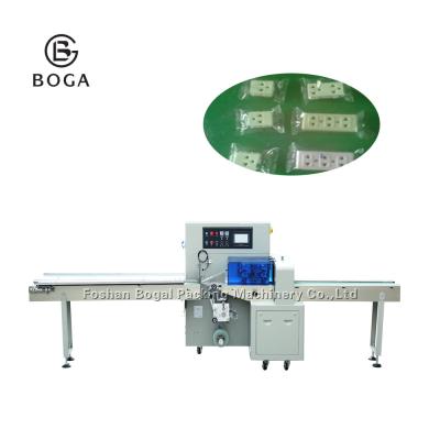 China Plug Electrical Supplies High Speed Flow Wrapper / Flow Wrap Machine CE ISO for sale