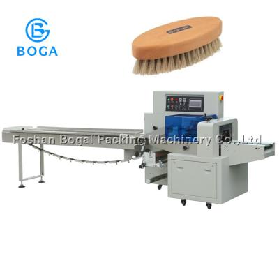 China Automatic High Speed Flow Wrapper Shoe Shine Brush Sealing CE Certification for sale