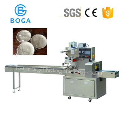 China Flow Dessert Paper Plate Packing Machine Multi Functional Packaging for sale