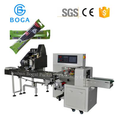 China Auto Counting Flow Packaging Machine For Pencil Horizontal Type 220V 380V for sale