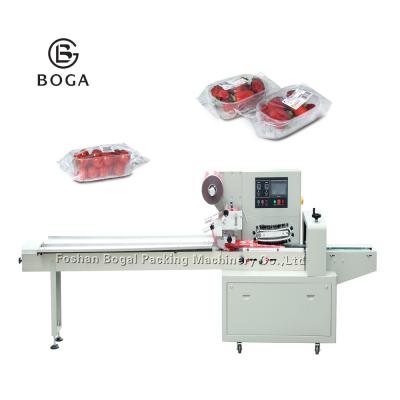 China Food Fruit Vegetable Packing Machine / Sachet Packaging Equipment Electric driving for sale