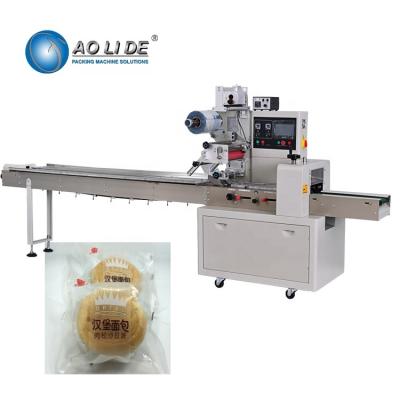 China Automatic Flow Snack Packaging Machine Semi Automatic Max 250mm Film Width for sale