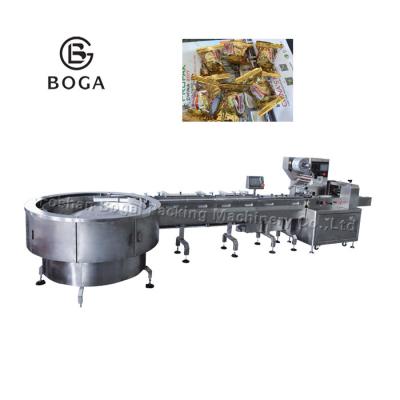 China Dove wrap Candy Packaging Machine / Horizontal Wrapping Machine 2.4KW for sale