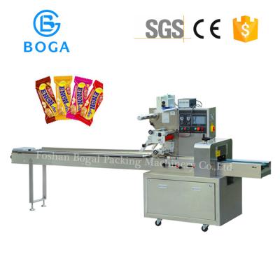 China Candy Bar Packaging Machine Opp Film Popsicle Chocolate Chip Wrapping for sale