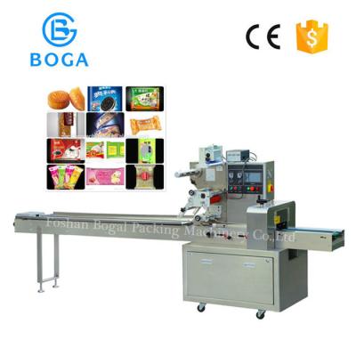 China Wafer Biscuit Wrapping Machine Automatic Rice Cracker 3900x745x1450 mm for sale