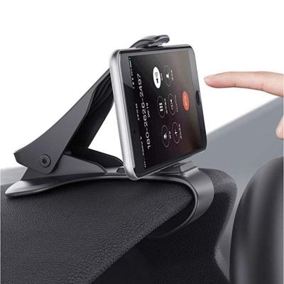 China 2019 Amazon Adjustable Hot Selling Clip Mount Holder GPS Display Bracket Classic Black Easy Car Holder for sale