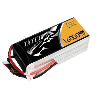 China Electric Folklifts TATTU 22.2v 6s 16000mah Lipo Battery Pack For UAV Agricultural Sterilizing Drone for sale