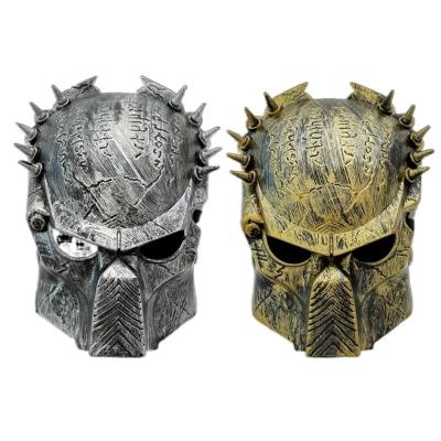 China Plastic Cyborg Lone Mask Steampunk Cosplaying Anime Mask Rivet Snap Iron Wolf Mask Predator Mask for sale