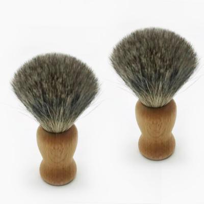 China Wholesale Brand Private Label Vegan Bristle Hair Bamboo Shaving Brushes Shaving Brush for sale