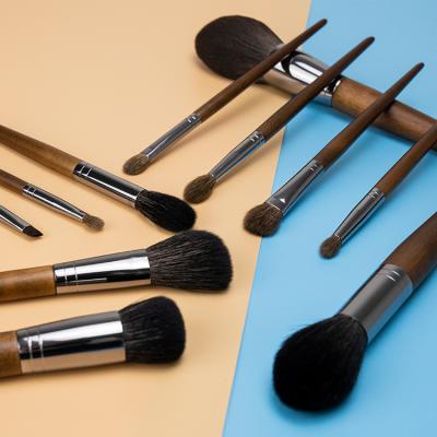 China Angular Blush Wholesale Private Label Make Up Brushes Professional Makeup Brush Set for sale