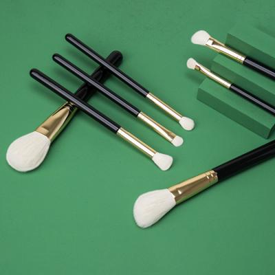 China Angular Blush New 7 Pieces LOGO Your Own Brand Makeup Custom Brush Set for sale