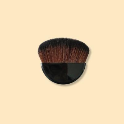 China Angular Blush New Portable Cute Small Mini Blush Brush Kabuki Powder Brush Makeup Tool Logo Customized For Makeup Beginners for sale