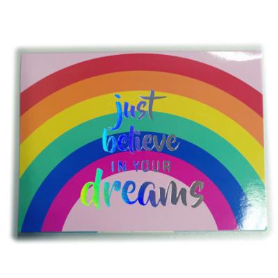 China Customized Memo Pads Sticky Note Set Multi Color - Rainbow Color Just Believe In Your Dreams for sale