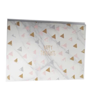 China Notepads Sticky Note Pads Notepad - Marble Happy Thoughts for sale