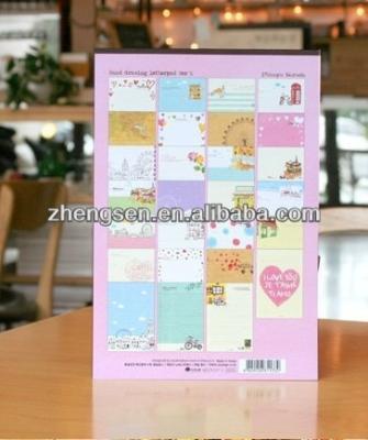 China 2014 hot sale handwriting letter pad for sale