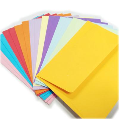 China Gift Envelope Customized Colorful Macarons Envelopes Multi Color Envelopes Postcard Envelope for sale