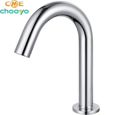 China Best Quality Sense Faucets Smart Automatic Sensor Water Faucet Single Handle Automatic Faucets In Bathroom Basin for sale