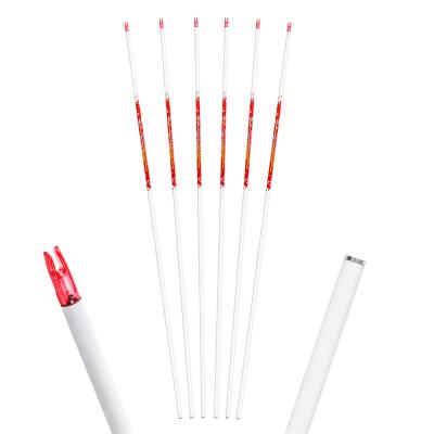 China Hunting Carbon Archery Arrow Shafts Watercolor Pattern With Aluminum Inserts Plastic Shots Fit For Compound Recurve The Bow for sale