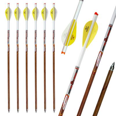 China Carbon Arrow Shafts Archery Crossbow TIR Archery 3 Inch Paddles Crossbow Bolts for Hunting and Shooting for sale