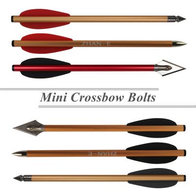 China high quality & Fit for Crossbow 6.5 Inch Crossbow Aluminum Bolts with Large Arrowheads Broadhead Multiple Needle-Tip for Archery Crossbow Hunting for sale