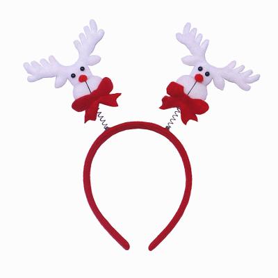 China 2021 Hot Sellers Amazon Christmas Decoration Cute Christmas Plastic Christmas Hat And Headband As Valentines Day Gift For Smart Kid for sale