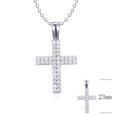 China CLASSIC Latest Iced Out Big Diamond ZC Jewelry Cross Charm Pendants Pendant Jewelry for sale