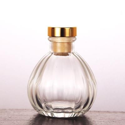 China New Design Personal Care Square Reed Car Diffuser Glass Bottle Matte Black Frosted 250ml Empty Diffuser Bottle for sale