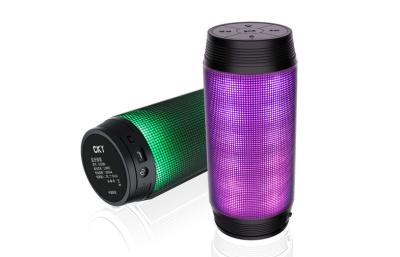 China 2015 New Design Portable Light Round Smart Bluetooth Speaker OEM ODM for sale