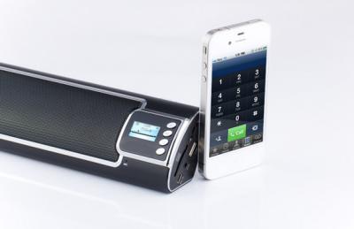 China FM / SD Card / USB Flash Disk Bluetooth Wireless Speaker With LCD Screen for sale