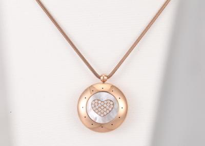 China Activity Tracking Bluetooth Smart Necklace Devices IOS BT4.0 BLE Heart-shaped for sale